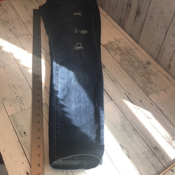 Yummie Heather Thomson Skinny Destroyed Indigo Rock What You Got Jeans 28 - Picture 9 of 13